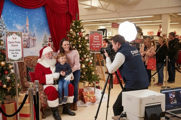 Current image: Santa's Grotto DLK Photo