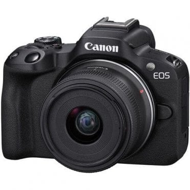 Canon EOS R50 kit (18-45) Black (with adapter)
