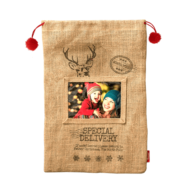 Christmas Santa Sacks (Pack of 12)