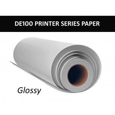 DE100 Glossy Paper (2 Rolls Per Box)
