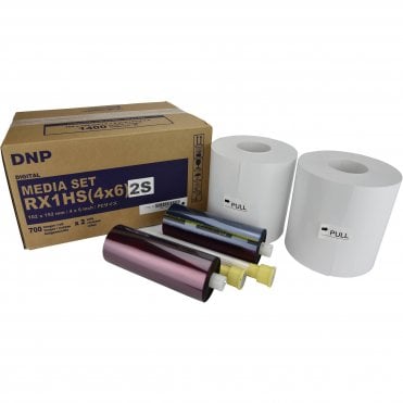 DNP DS-RX1-HS 4x6" Perforated Media (4x3"/4x3" - 1400 prints)