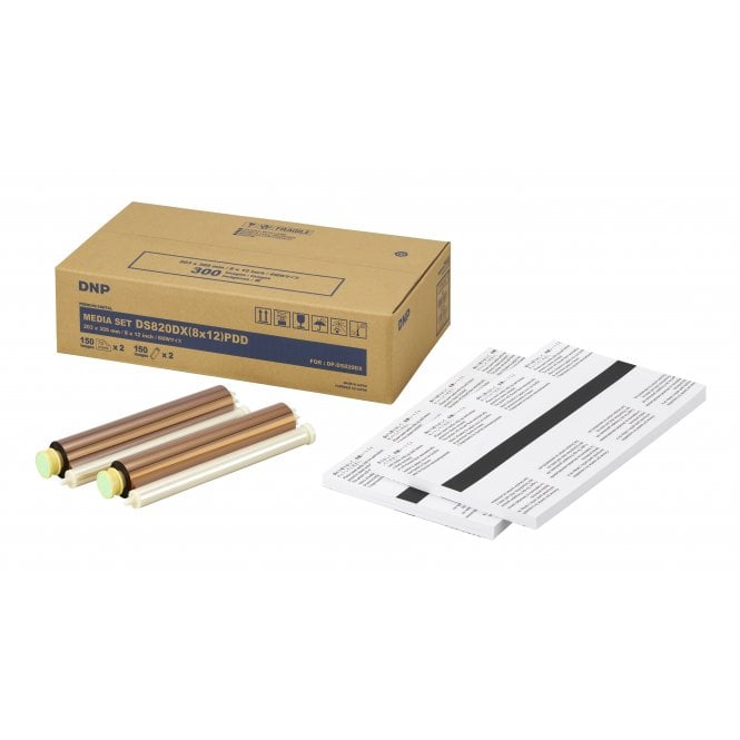 DNP  DS820DX 8x12 PD Duplex Media Set 