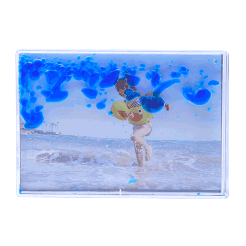 FunBlox Blue Fluid 4 x 6"