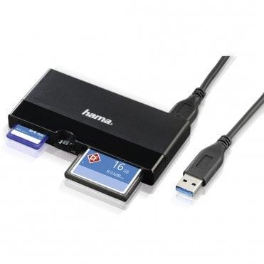 Hama USB 3.0m SD & Micro SD Card Reader