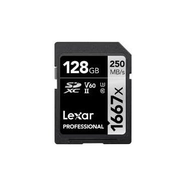 Lexar SDXC UHS-II Class 10 Pro  Memory Card 128GB
