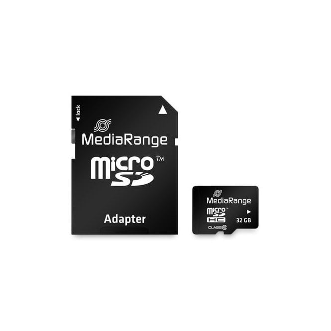 Mediarange Micro SDHC 32GB Class 10 Memory Card