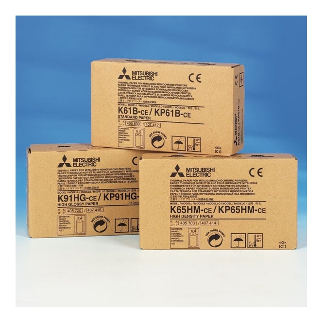 Mitsubishi  K91HG-ce / KP91HG-ce High Gloss Thermal Roll Paper