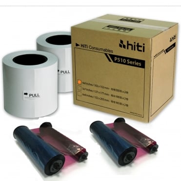 Passport Paper & Ribbon (HiTi 510 Printer)