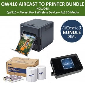 QW410 Aircast to Printer Bundle