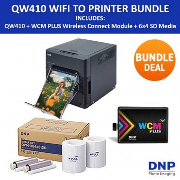 QW410 WIFI to Printer Bundle