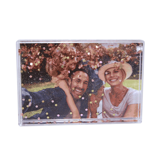 Rose Gold ConfettiBlox 4 x 6"