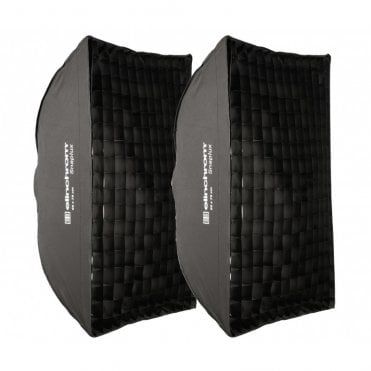 Rotalux Go Softbox To Go Kit (2x 55x75cm SnapUp with Grids)