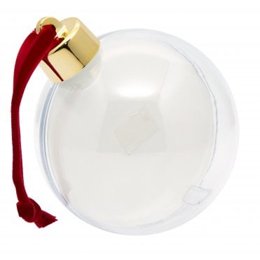 Single Bauble Gold/Red (BOX OF 24)