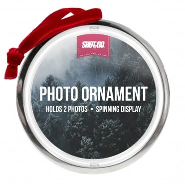 Spinning Circle Ornament Silver (Box of 72)