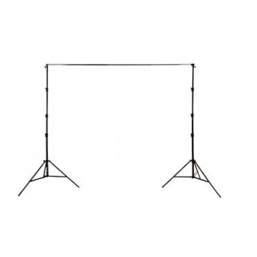 Support for 3m Curtain & Roll Up Backgrounds (Metal Collars)