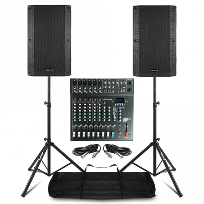 Vonyx PA System & Club XS10 PA Mixer